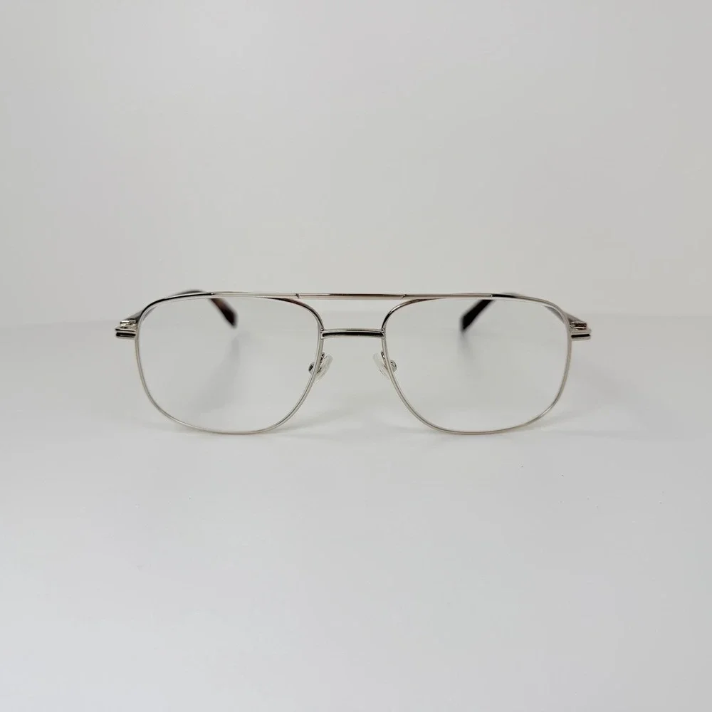 Lacoste L2302 714 Gold Aviator Eyeglass Frame 57-18-145 Tortoise Replacement